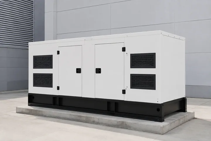 Generic enclosed industrial generator set